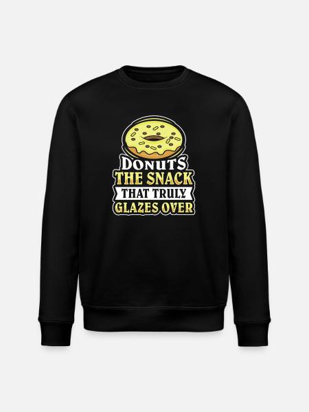 Restauration rapide en donuts - Sweat bio ROLLER Stanley/Stella Unisexe - noir