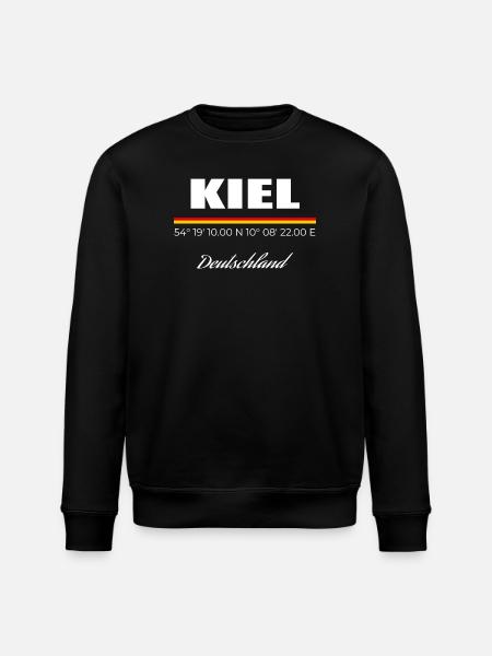 Kiel - Stanley/Stella Unisex Bio-Sweatshirt ROLLER - Schwarz