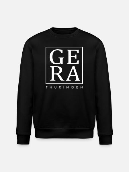Gera - Thüringen - Stanley/Stella Unisex Bio-Sweatshirt ROLLER - Schwarz