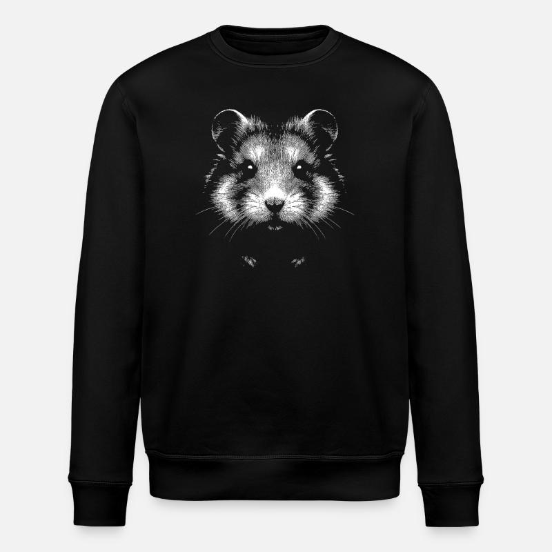 Hamster commun - Sweat bio ROLLER Stanley/Stella Unisexe - noir