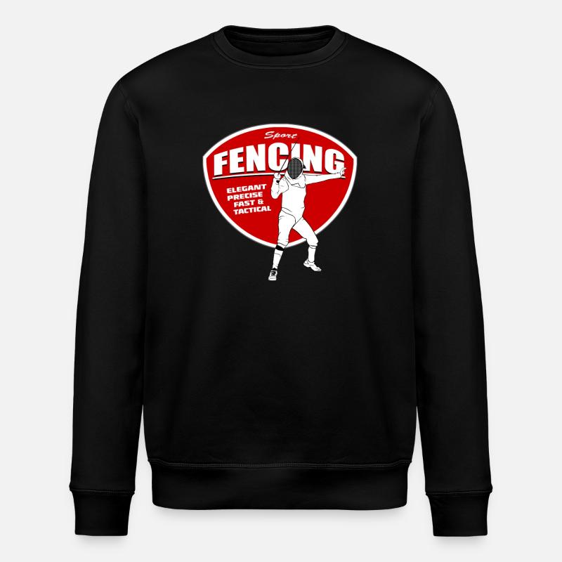 Escrime - Fechten - Fechter - Fechtkampf - Sweat bio ROLLER Stanley/Stella Unisexe - noir