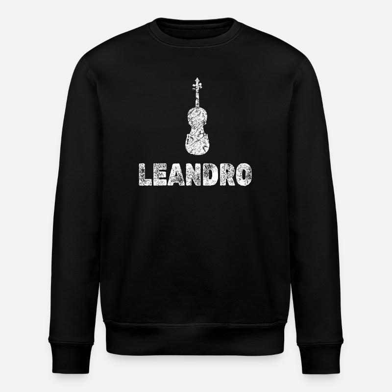 Leandro - Sweat bio ROLLER Stanley/Stella Unisexe - noir