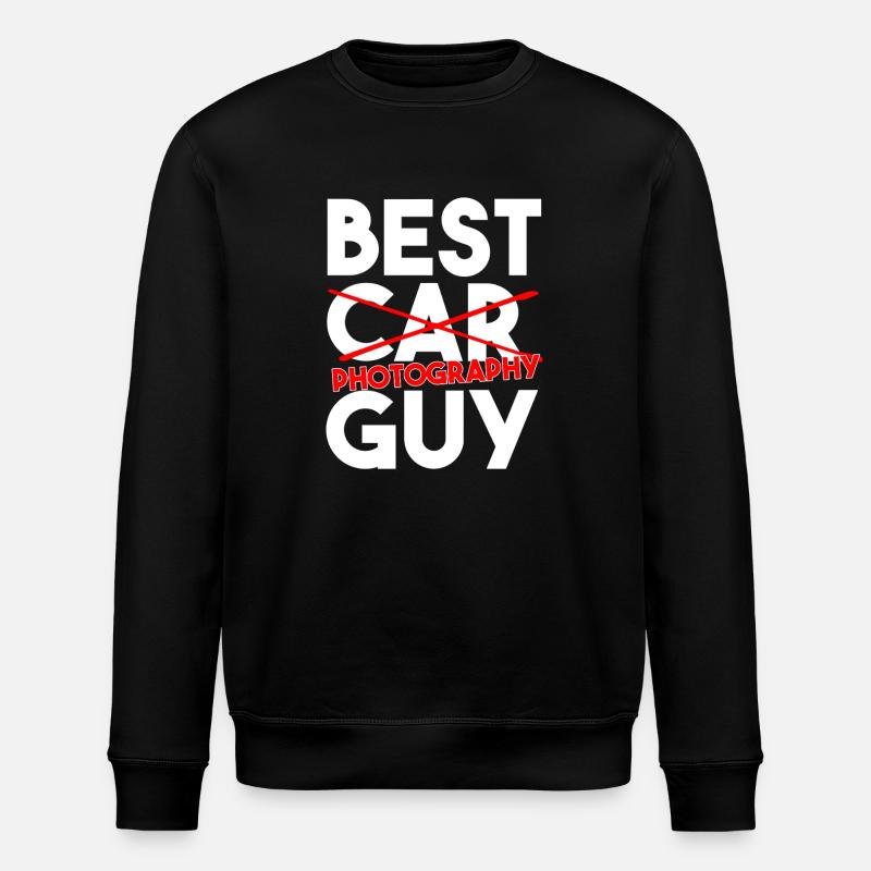 Fotografie Evolution Retro-Kamera-Silhouetten-Kunst - Stanley/Stella Unisex Bio-Sweatshirt ROLLER - Schwarz