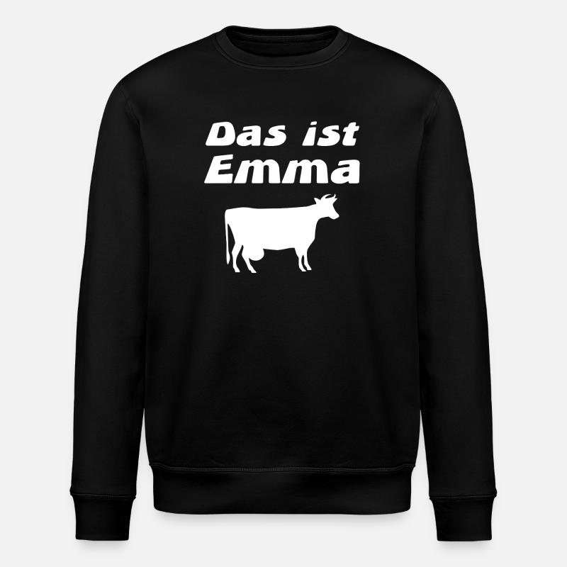 Emma - Stanley/Stella ROLLER Unisex Organic Sweatshirt - black