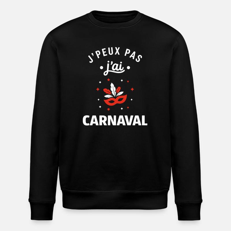 carnival - Stanley/Stella ROLLER Unisex Organic Sweatshirt - black