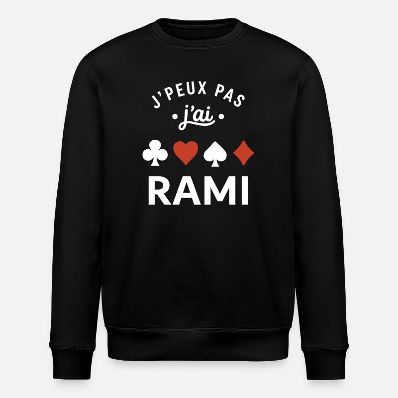 rami - Sweat bio ROLLER Stanley/Stella Unisexe - noir