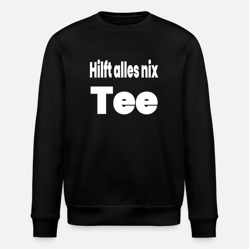 Thé - Sweat bio ROLLER Stanley/Stella Unisexe - noir