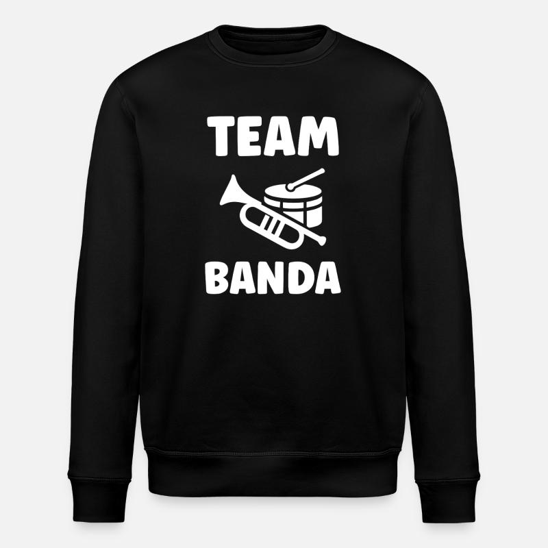 Team Banda Music Brass - Stanley/Stella Unisex Bio-Sweatshirt ROLLER - Schwarz