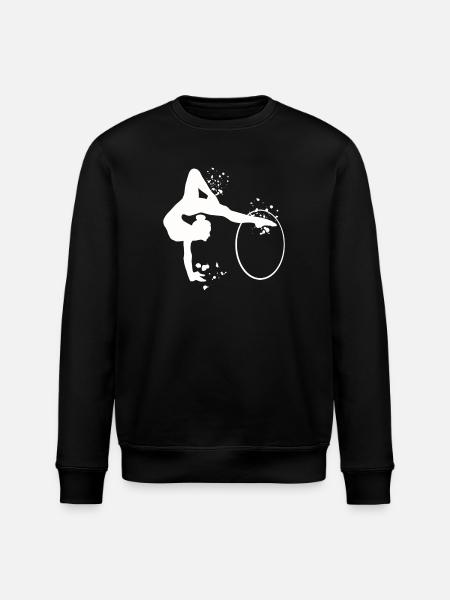 Gymnastics Hoops Rhythmic Gymnastics - Stanley/Stella ROLLER Unisex Organic Sweatshirt - black