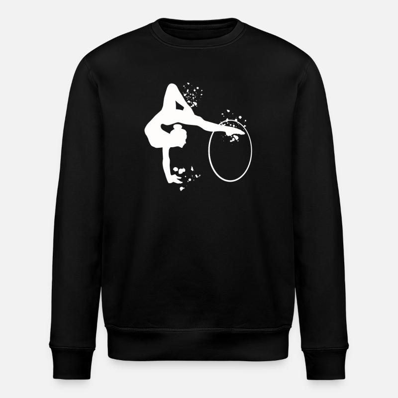 Gymnastics Hoops Rhythmic Gymnastics - Stanley/Stella ROLLER Unisex Organic Sweatshirt - black