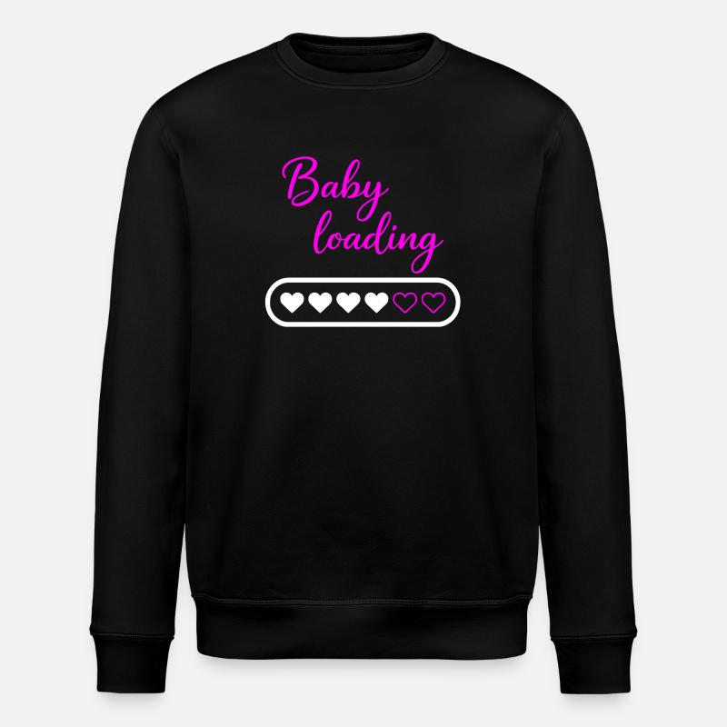 Baby loading - Stanley/Stella ROLLER Unisex Organic Sweatshirt - black