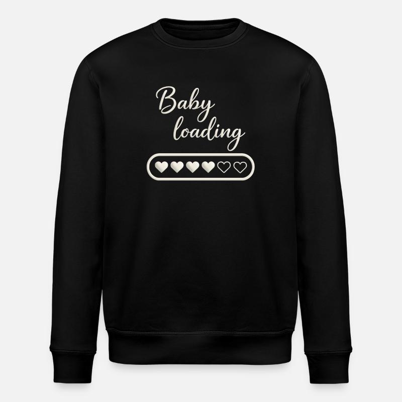Baby loading - Stanley/Stella ROLLER Unisex Organic Sweatshirt - black