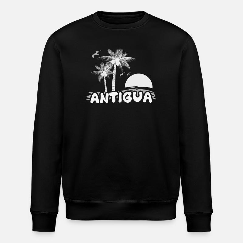 Vacances Antigua - Sweat bio ROLLER Stanley/Stella Unisexe - noir