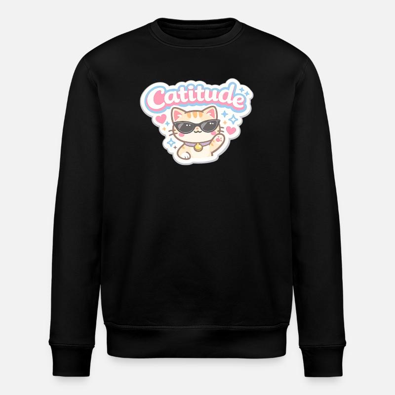 Lunettes de soleil Catitude Cat - Sweat bio ROLLER Stanley/Stella Unisexe - noir