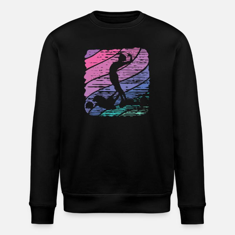 Artistic Swim Team Synchronized Swimming - Stanley/Stella ROLLER Unisex Organic Sweatshirt - black