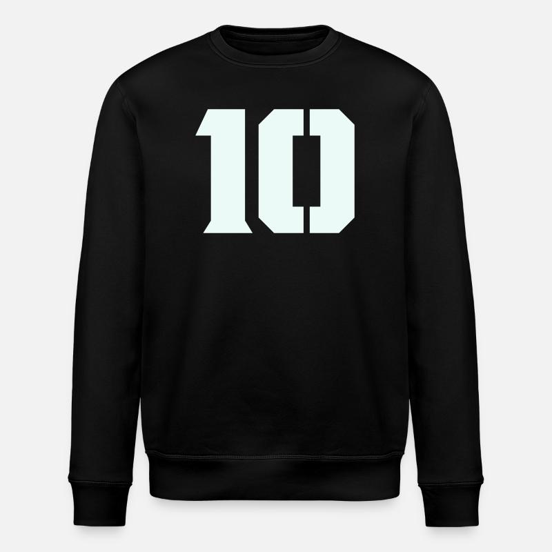 10- - Stanley/Stella ROLLER Unisex Organic Sweatshirt - black