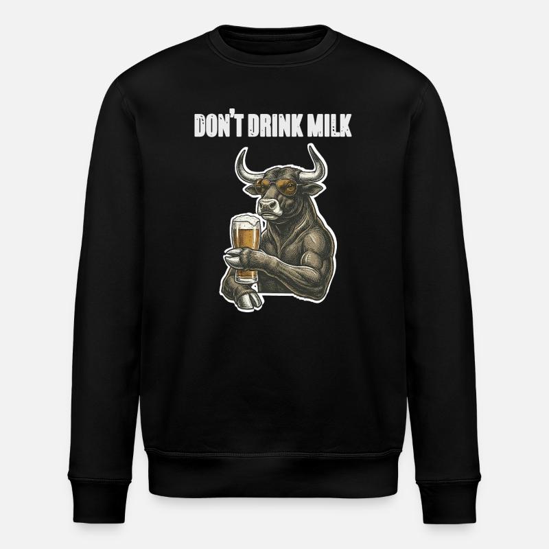 Bull Bull Beer - Sweat bio ROLLER Stanley/Stella Unisexe - noir