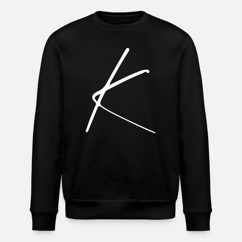 K - Stanley/Stella ROLLER Unisex Organic Sweatshirt - black