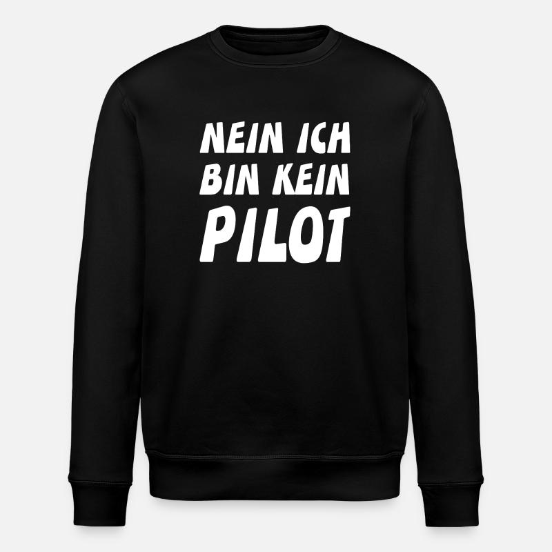 Pilot - Stanley/Stella Unisex Bio-Sweatshirt ROLLER - Schwarz