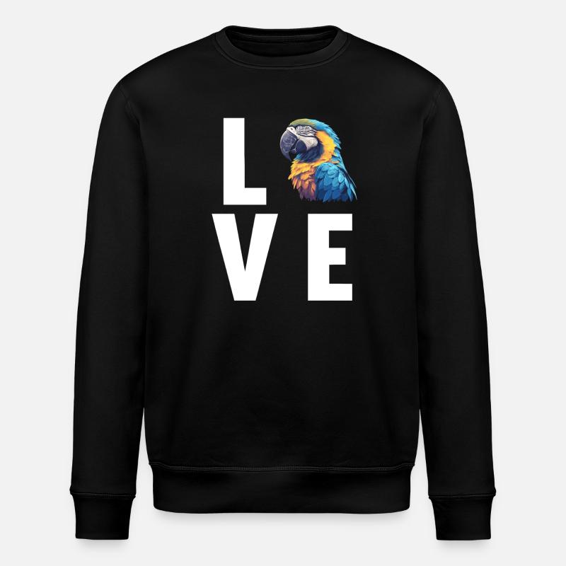 Macaw's Era - Stanley/Stella ROLLER Unisex Organic Sweatshirt - black