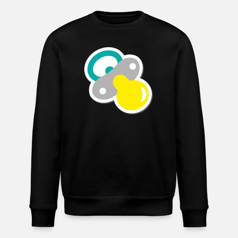 Sucette - Sweat bio ROLLER Stanley/Stella Unisexe - noir