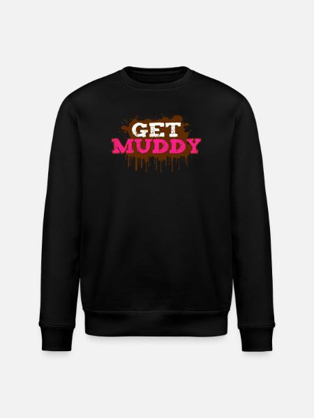 Course boueuse Schlammlauf Mud Run Muddy - Sweat bio ROLLER Stanley/Stella Unisexe - noir
