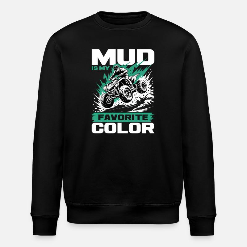 Quad ATV Garçons Hommes Quad Wheeler - Sweat bio ROLLER Stanley/Stella Unisexe - noir