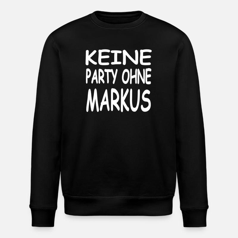 Markus - Stanley/Stella Unisex Bio-Sweatshirt ROLLER - Schwarz