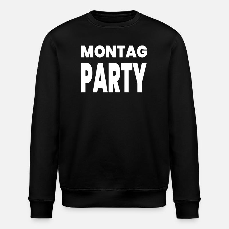 Parti - Sweat bio ROLLER Stanley/Stella Unisexe - noir