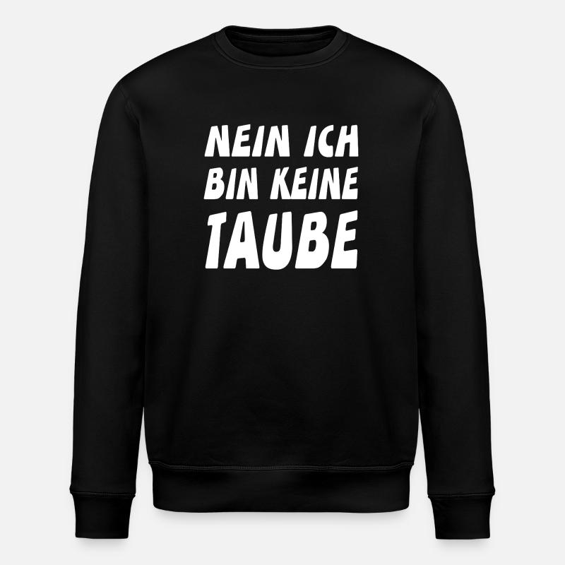 Tauben - Stanley/Stella Unisex Bio-Sweatshirt ROLLER - Schwarz