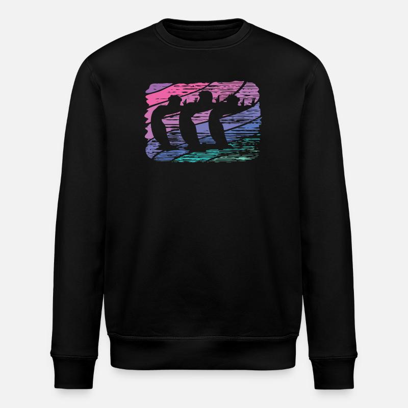 Artistic Swim Team Synchronschwimmen - Stanley/Stella Unisex Bio-Sweatshirt ROLLER - Schwarz