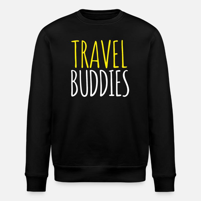 Compagnons de voyage - Sweat bio ROLLER Stanley/Stella Unisexe - noir