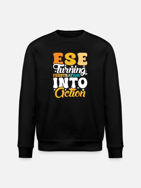Geschenke für ESE-Lehrer - Stanley/Stella Unisex Bio-Sweatshirt ROLLER - Schwarz