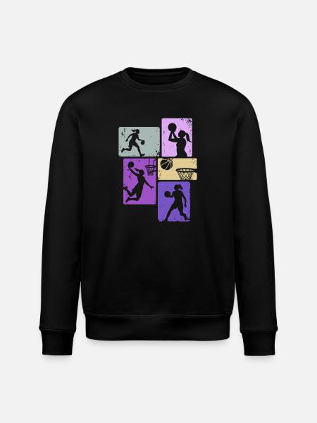 Basket-ball féminin - Sweat bio ROLLER Stanley/Stella Unisexe - noir