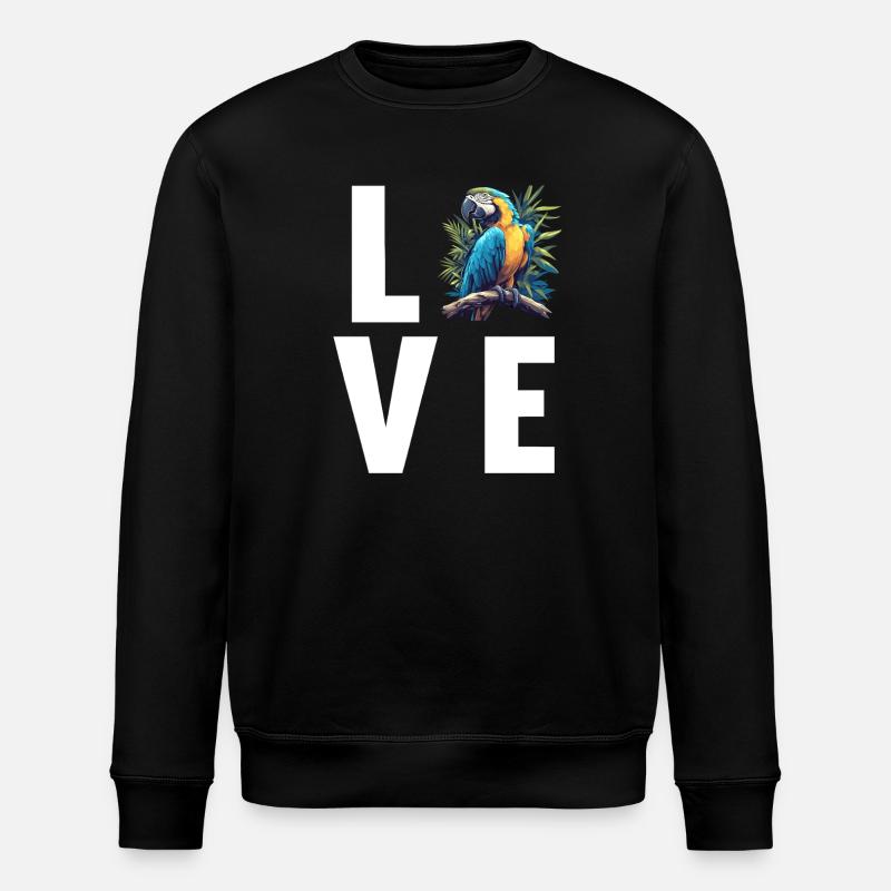 Macaw's Era - Stanley/Stella ROLLER Unisex Organic Sweatshirt - black