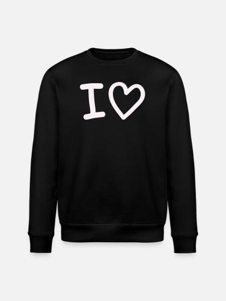 i_love - Sweat bio ROLLER Stanley/Stella Unisexe - noir
