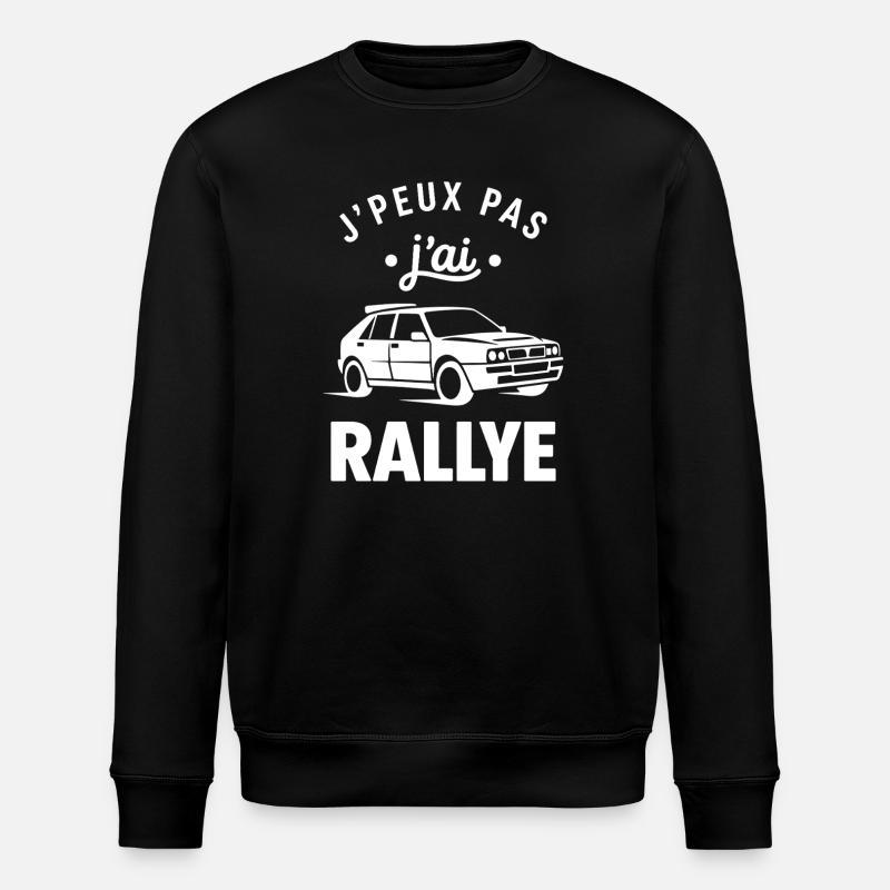 rallye - Sweat bio ROLLER Stanley/Stella Unisexe - noir