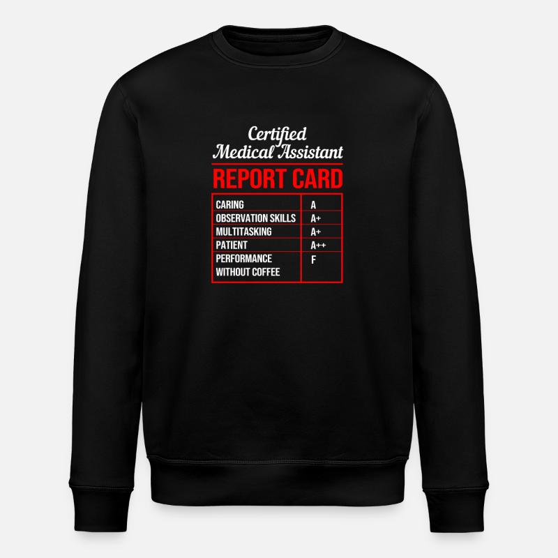 Medical Assistant MFA - Stanley/Stella ROLLER Unisex Organic Sweatshirt - black