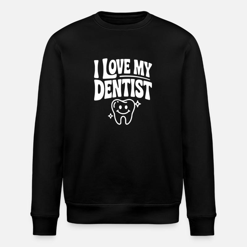 J’adore mon dentiste - Sweat bio ROLLER Stanley/Stella Unisexe - noir