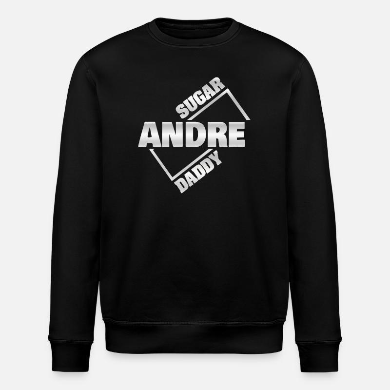 Geld Andre - Stanley/Stella Unisex Bio-Sweatshirt ROLLER - Schwarz