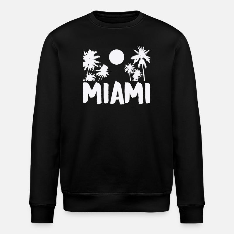 Miami - Stanley/Stella ROLLER Unisex Organic Sweatshirt - black