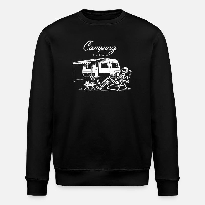 Camper jusqu’à la mort - Sweat bio ROLLER Stanley/Stella Unisexe - noir
