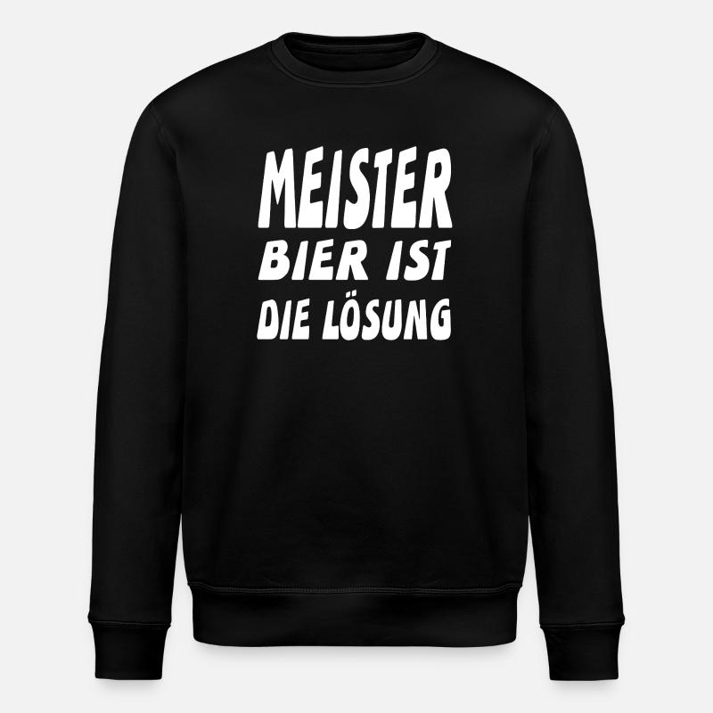 Meister - Stanley/Stella Unisex Bio-Sweatshirt ROLLER - Schwarz