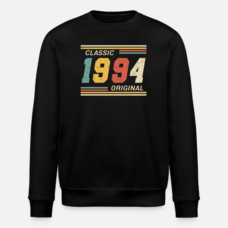 Classique 1994 original 1994 - Sweat bio ROLLER Stanley/Stella Unisexe - noir