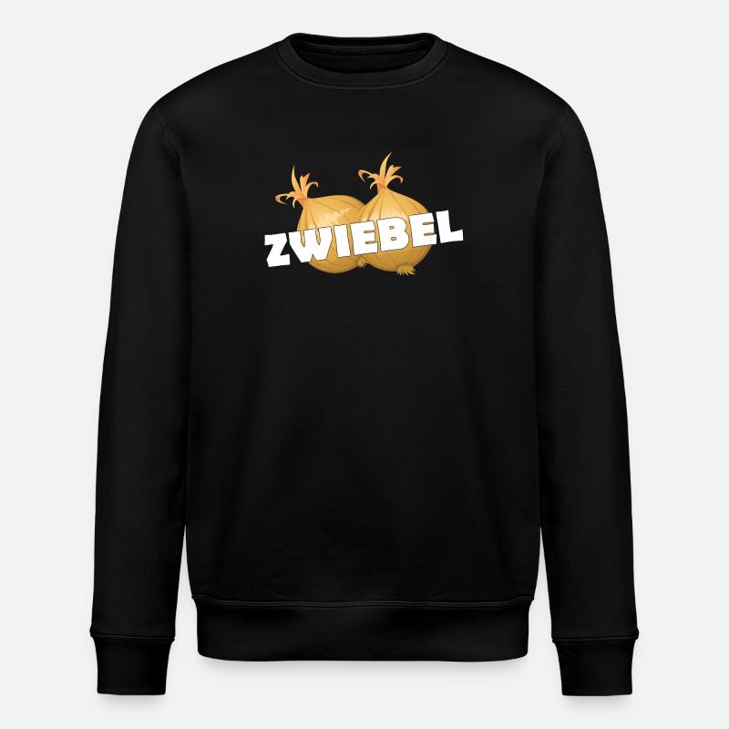 ZWIEBEL - Stanley/Stella Unisex Bio-Sweatshirt ROLLER - Schwarz