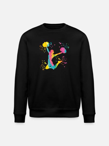 Cheerleader Cheer Mom Cheerleading - Stanley/Stella Unisex Bio-Sweatshirt ROLLER - Schwarz