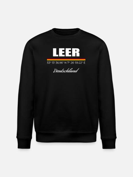 Leer - Stanley/Stella Unisex Bio-Sweatshirt ROLLER - Schwarz