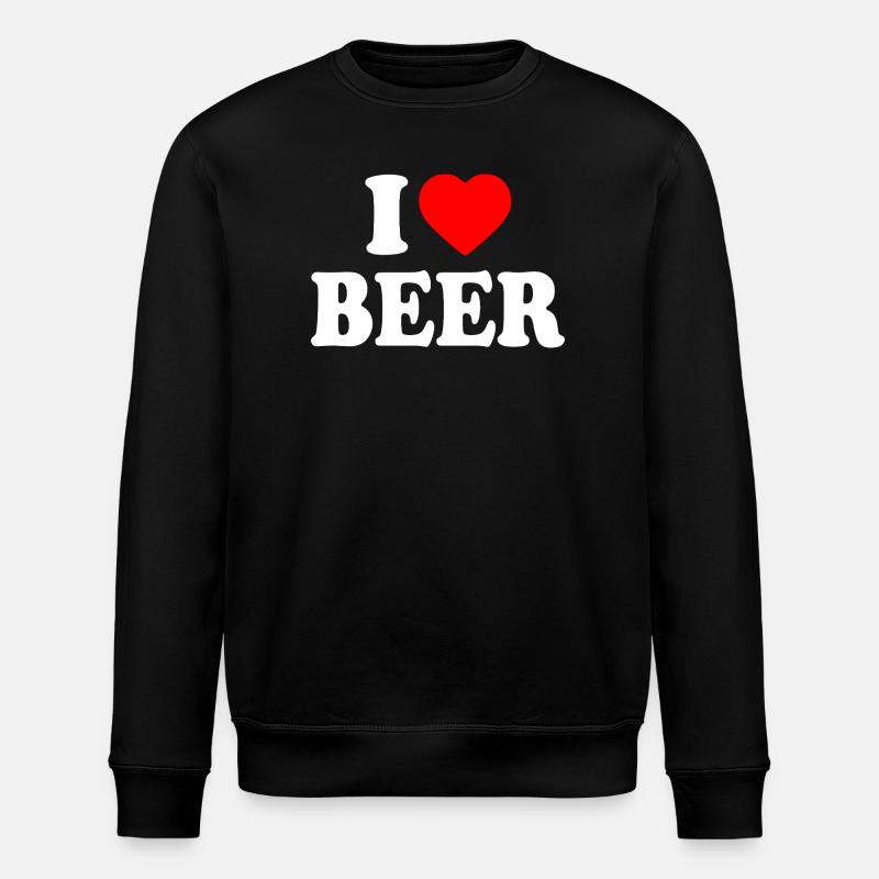J’adore la bière - Sweat bio ROLLER Stanley/Stella Unisexe - noir