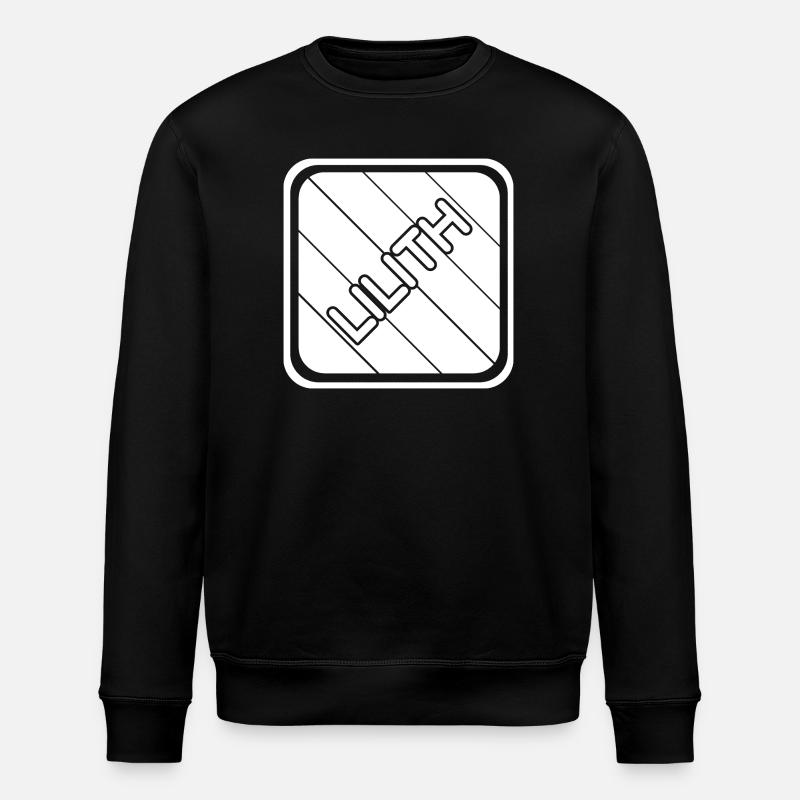 Gift for Lilith - Stanley/Stella ROLLER Unisex Organic Sweatshirt - black