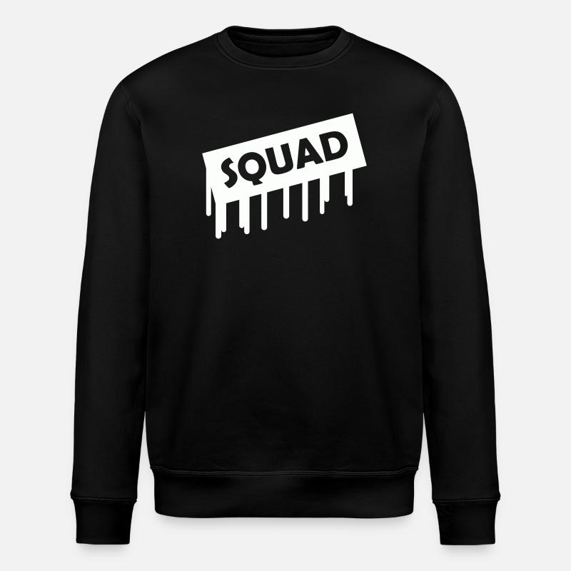 squad- - Stanley/Stella Unisex Bio-Sweatshirt ROLLER - Schwarz